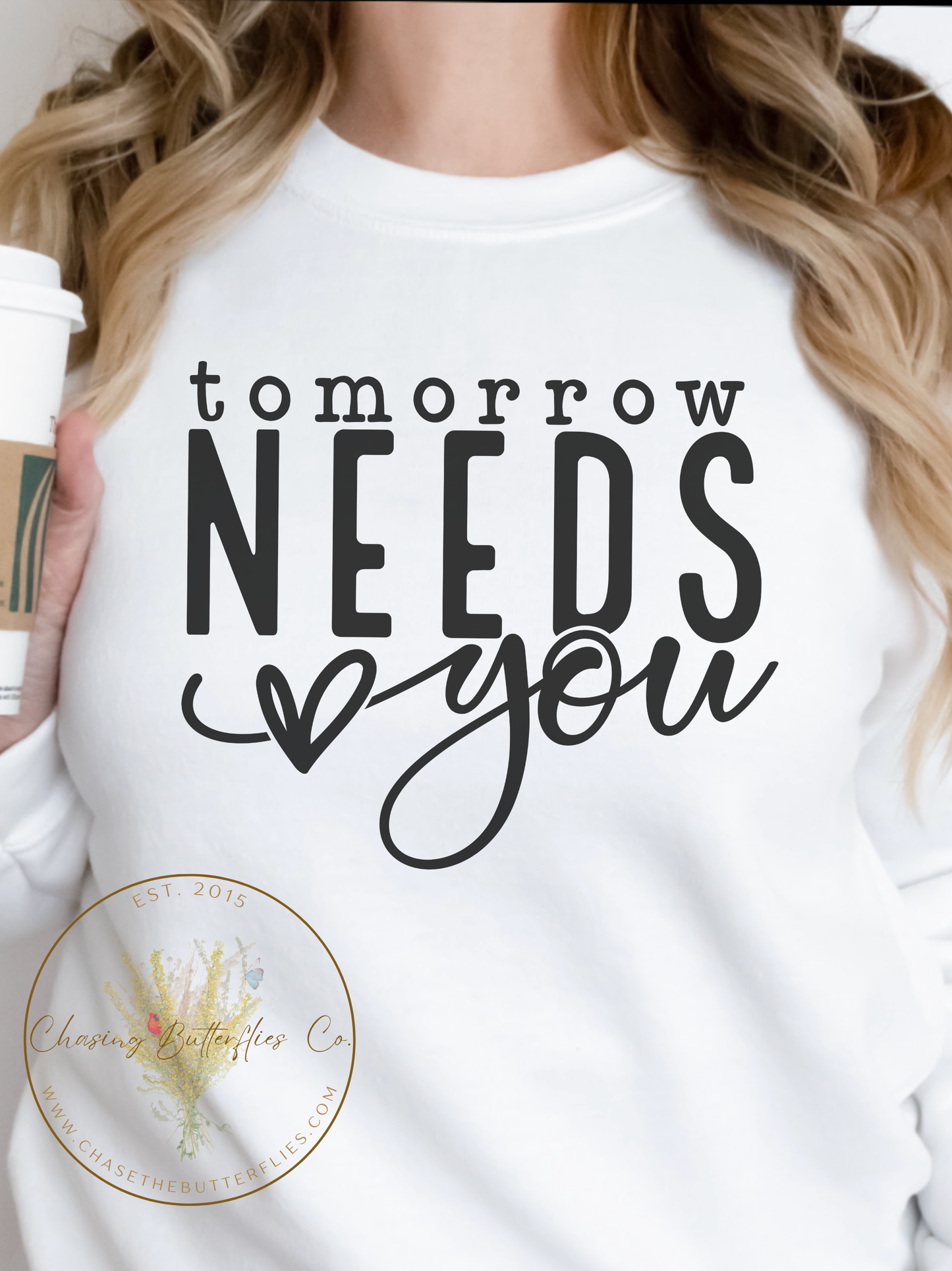 Mental Health Awareness Crewneck - www.chasethebutterflies.com