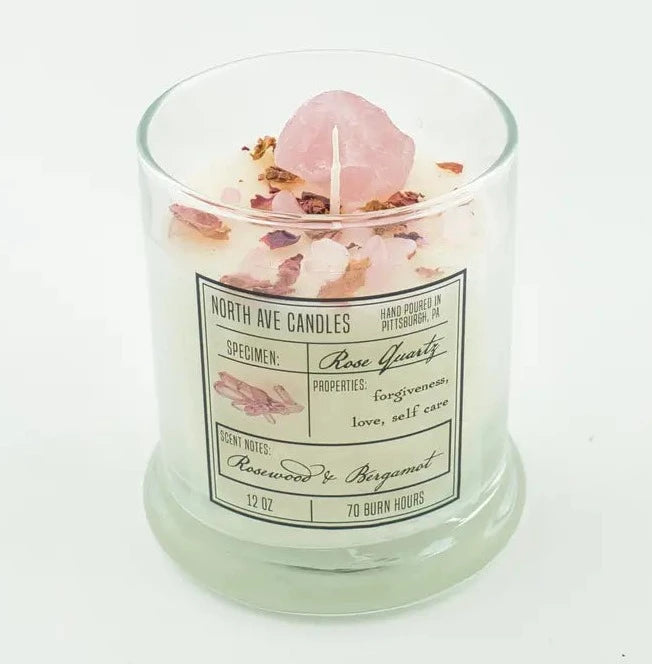 Crystal Candles - www.chasethebutterflies.com