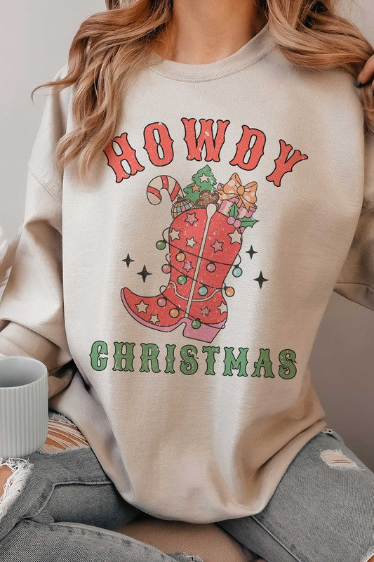 Howdy Christmas Crewneck