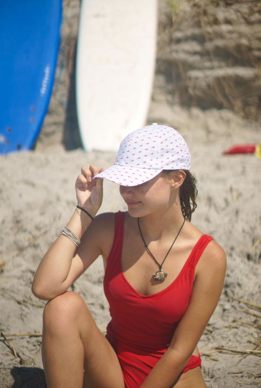 Lobster Print Cap