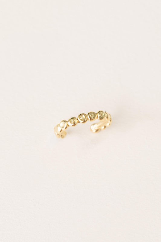 Bubbling Adjustable Ring