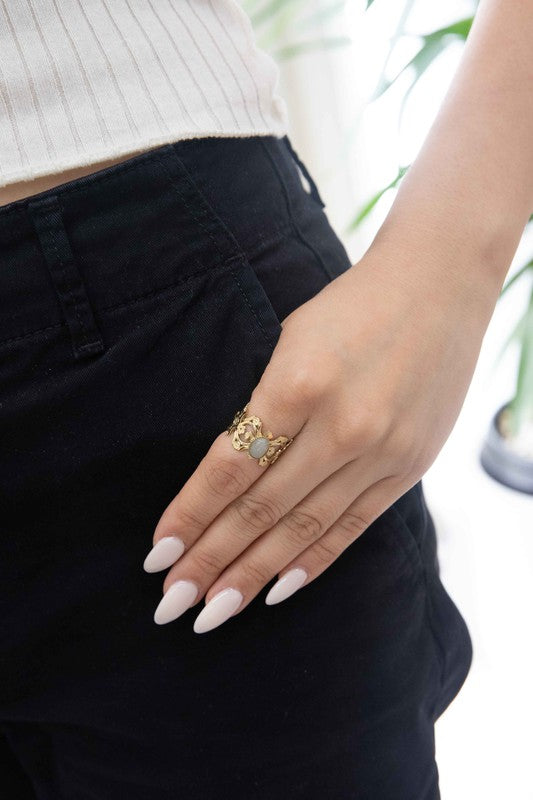 Perdita Adjustable Ring