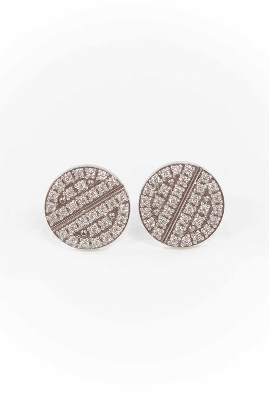 Cent Stud Earrings