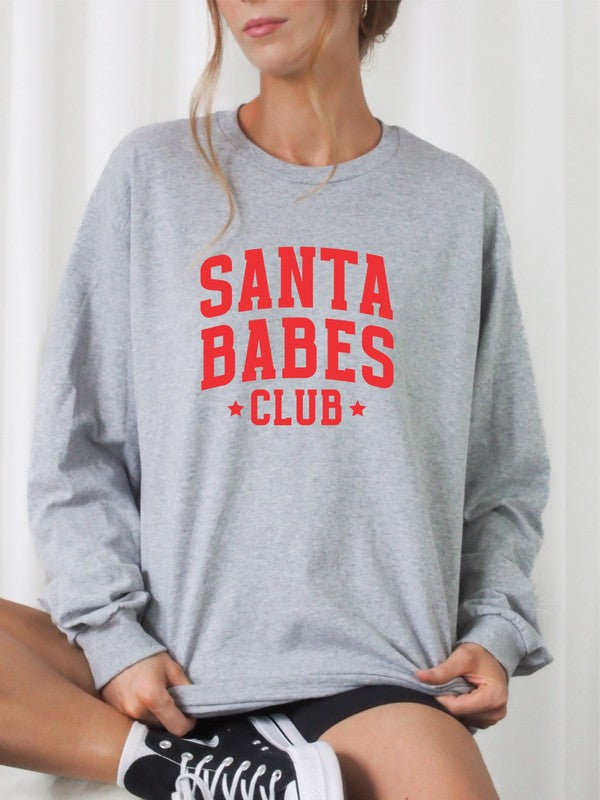 Santa Babes Club Crewneck