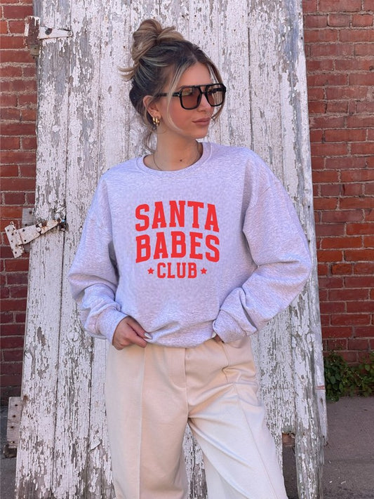 Santa Babes Club Crewneck