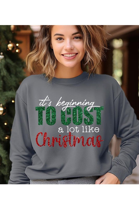 It's Beginning To Cost A Lot Like Christmas Crewneck