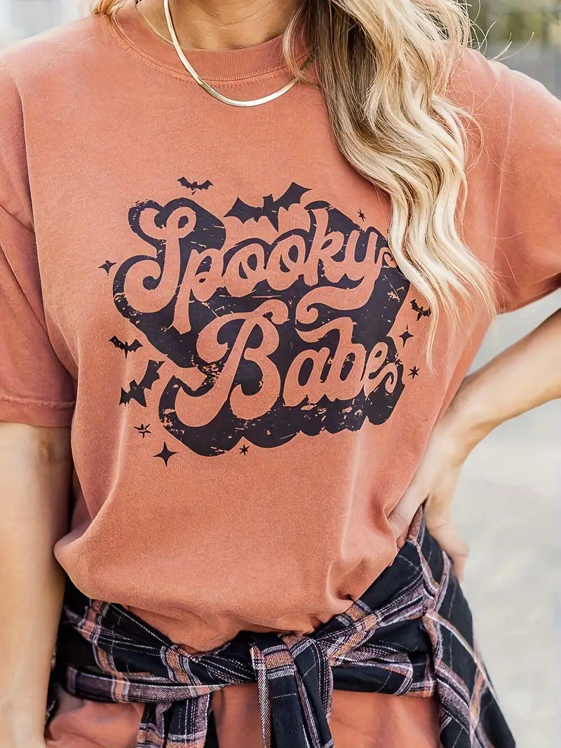 Spooky Babe T-Shirt - www.chasethebuttterflies.com