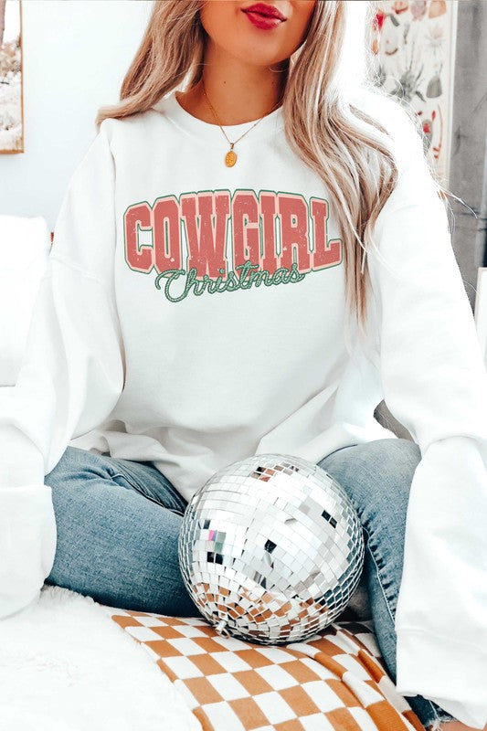 Cowgirl Christmas Crewneck