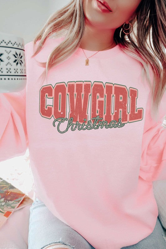 Cowgirl Christmas Crewneck