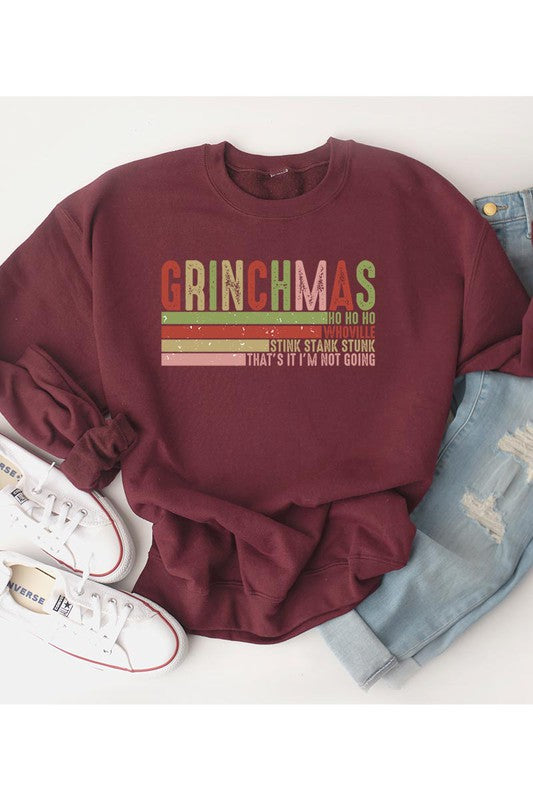 Retro Grinchmas Crewneck