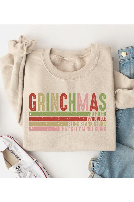 Retro Grinchmas Crewneck