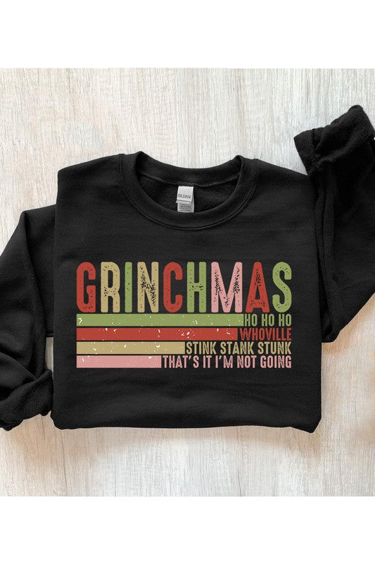 Retro Grinchmas Crewneck