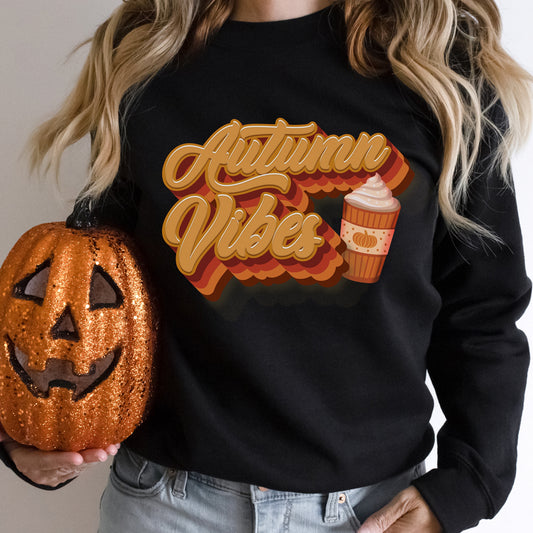 Autumn Vibes Crew Neck - www.chasethebutterflies.com