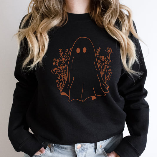 BOHO Ghost crewneck - www.chasethebutterflies.com