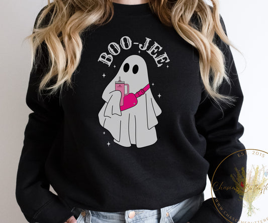 Boo-Jee Crewneck - www.chasethebutterflies.com