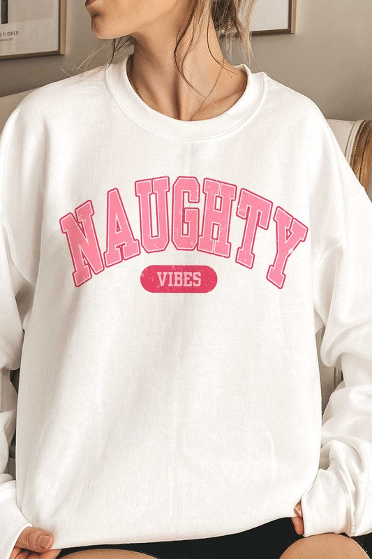 Naughty Vibes Crewneck