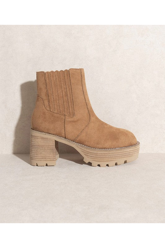 AUBREY-PLATFORM PANELED BOOTS