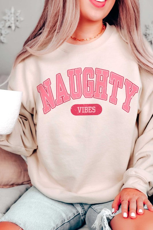 Naughty Vibes Crewneck