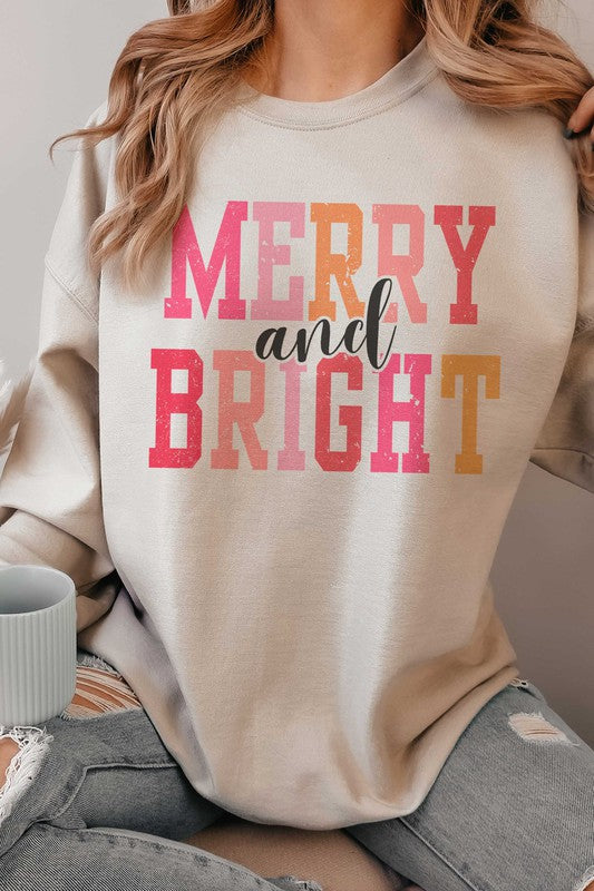 Merry and Bright Crewneck