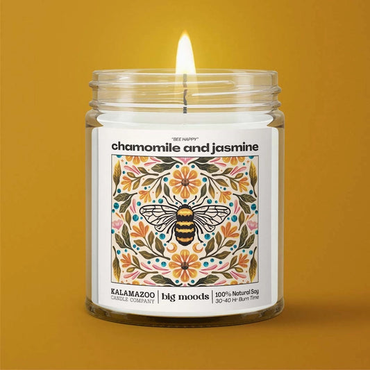 Bee-Happy Candle