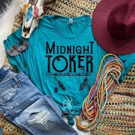 Midnight Toker Graphic Tshirt www.chasethebutterflies.com