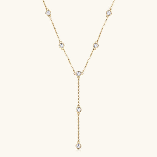 1.1 Carat Moissanite 925 Sterling Silver Necklace