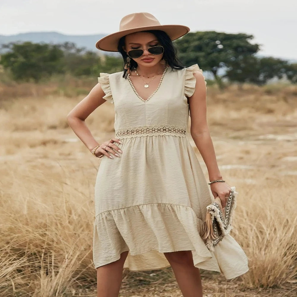 sleeveless summer dress www.chasethebutterflies.com
