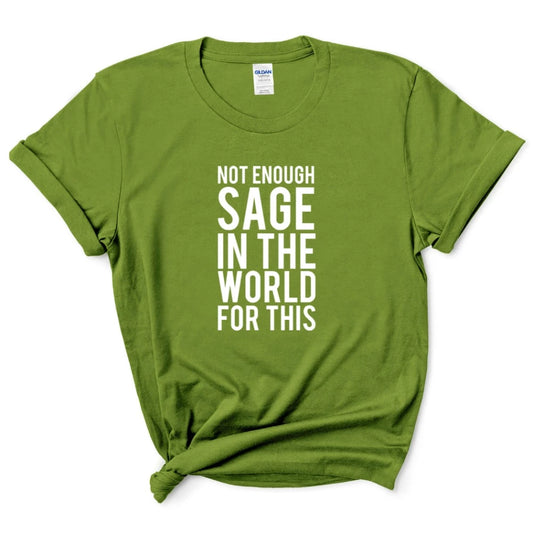 not enough sage in the world for this t-shirt www.chasethebutterflies.com