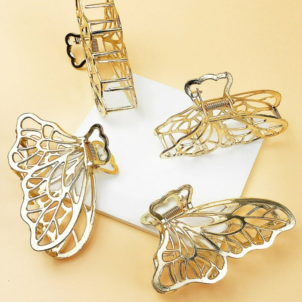 Trendy butterfly hair claw www.chasethebutterflies.com